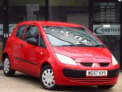 Red Used 2007 Mitsubishi Colt Hatchback | £1,489 (Fair price)