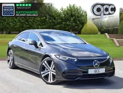 Metallic grey Used 2022 Mercedes EQS450+ Exclusive Luxury Sedan | £49,950