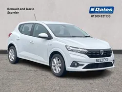 White Used 2022 Dacia Sandero Comfort Hatchback | £12,000 (Fair price)