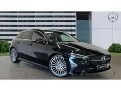 Black Used 2024 Mercedes A180 AMG Line Premium Plus Hatchback | £29,350 (Expensive)
