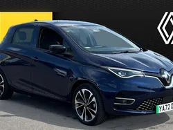 Blue Used 2022 Renault Zoe Iconic Hatchback | £12,552 (Fair price)