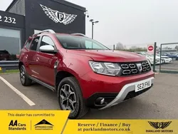 Red Used 2021 Dacia Duster Prestige SUV | £9,394 (Good price)