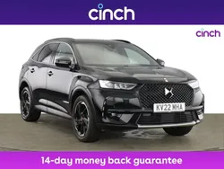 Black Used 2022 DS Automobiles DS7 Crossback Performance Line Plus SUV | £17,999