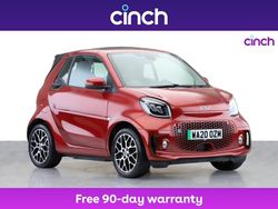 Black Used 2020 Smart ForTwo Electric Drive Prime Exclusive Cabriolet | £10,999