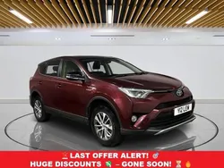Red Used 2017 Toyota RAV4 Hybrid Business Edition SUV | £13,649 (Super price)