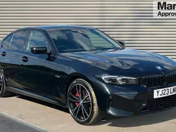 Black Used 2023 BMW 330e M Sport Sedan | £29,332 (Fair price)