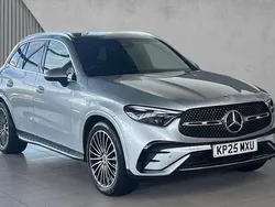 Silver Used 2025 Mercedes GLC300e AMG Line Premium Plus SUV | £54,680 (Expensive)