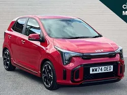 Red Used 2025 Kia Picanto GT-Line S Hatchback | £19,479 (A bit pricey)