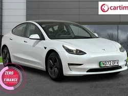 White Used 2022 Tesla Model 3 Long Range Sedan | £26,100