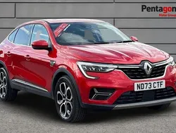 Red Used 2022 Renault Arkana Techno SUV | £18,495 (Fair price)