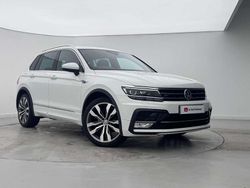 White Used 2017 VW Tiguan R-line SUV | £20,299 (Fair price)