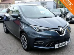 Grey Used 2021 Renault Zoe GT-Line Hatchback | £8,990 (Good price)