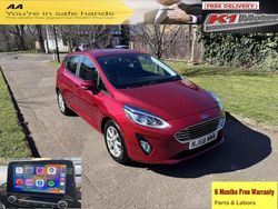 Red Used 2018 Ford Fiesta Zetec Hatchback | £4,999