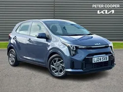 Blue Used 2024 Kia Picanto 2 Hatchback | £15,492 (Fair price)