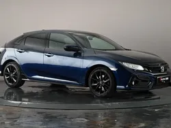 Blue Used 2021 Honda Civic Sport Hatchback | £18,700 (Fair price)
