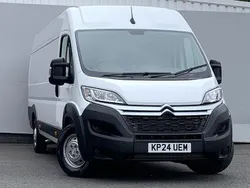 White New 2024 Citroën Relay Van | £22,950 (Good price)