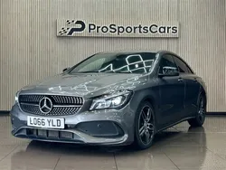 Grey Used 2017 Mercedes CLA220 AMG line Sedan | £11,400 (Fair price)