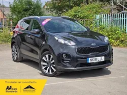 Black Used 2018 Kia Sportage 4 SUV | £9,990 (Good price)