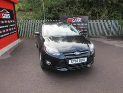 Black Used 2014 Ford Focus Titanium Hatchback | £4,495 (Fair price)