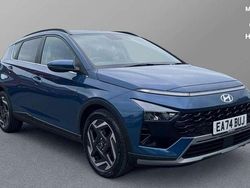 Vibrant blue Used 2024 Hyundai Bayon Ultimate SUV | £17,789 (Fair price)