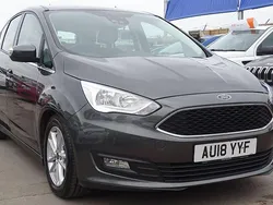 Grey Used 2018 Ford C-MAX Zetec MPV | £4,895 (Fair price)