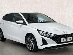 White Used 2023 Hyundai i20 Premium Hatchback | £15,490 (Fair price)