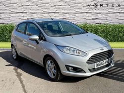 Silver Used 2015 Ford Fiesta Zetec Hatchback | £6,500 (Fair price)