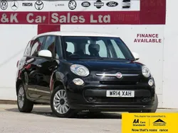Black Used 2014 Fiat 500L Pop Star MPV | £5,195 (Fair price)