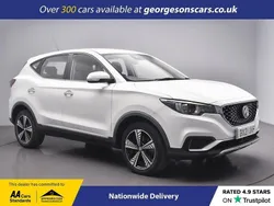 White Used 2021 MG ZS Excite Sedan | £10,500 (Fair price)