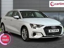 White Used 2022 Audi A3 Sportback Sport Hatchback | £24,479 (Expensive)