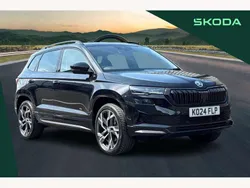 Black Used 2024 Skoda Karoq SportLine SUV | £29,995 (Good price)