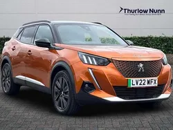 Orange Used 2022 Peugeot e-2008 Premium SUV | £15,594 (Fair price)