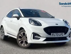 Frozen white (premium paint) Used 2023 Ford Puma Gen-E ST-Line Hatchback | £16,636 (Fair price)
