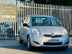 Silver Used 2009 Toyota Yaris T2 Hatchback | £1,795 (Fair price)