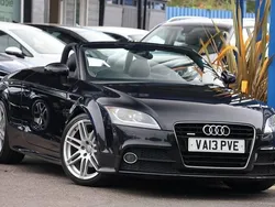 Black Used 2013 Audi TT Roadster S-Line Cabriolet | £6,991 (Good price)