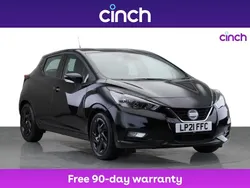 Black Used 2021 Nissan Micra Acenta Hatchback | £13,299 (Fair price)