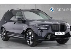 Carbon black New 2025 BMW X7 M Sport SUV | £76,850 (Super price)