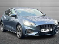 Blue Used 2022 Ford Focus ST-Line X Hatchback | £16,500 (Fair price)