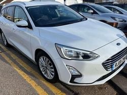 White Used 2019 Ford Focus Titanium Estate | £6,995 (Fair price)
