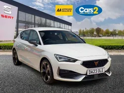 White Used 2023 Cupra Leon VZ1 Hatchback | £22,207 (Fair price)