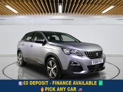 Grey Used 2018 Peugeot 3008 Active Hatchback | £8,799 (Fair price)