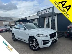 White Used 2017 Jaguar F-Pace R-Sport SUV | £14,680 (Good price)