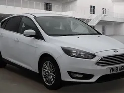 White Used 2018 Ford Focus Zetec Hatchback | £7,950 (Good price)