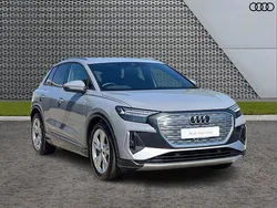 Grey Used 2025 Audi Q4 e-tron S-Line SUV | £39,295 (Fair price)