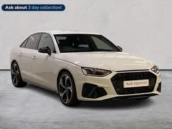 White Used 2024 Audi A4 Black Edition Sedan | £28,385 (A bit pricey)