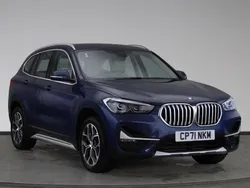 Metallic blue Used 2022 BMW X1 xLine SUV | £20,290 (Good price)
