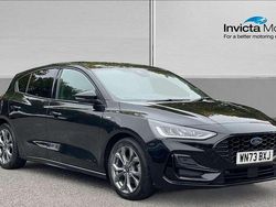 Black Used 2023 Ford Focus ST-Line Hatchback | £14,401 (Fair price)
