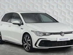White Used 2022 VW Golf VIII R-line Hatchback | £23,700 (Fair price)