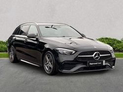 Black Used 2024 Mercedes C200 AMG line Estate | £27,999 (Good price)