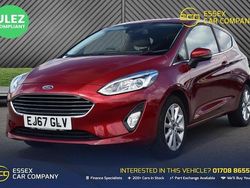 Red Used 2017 Ford Fiesta Titanium Hatchback | £6,490 (Fair price)